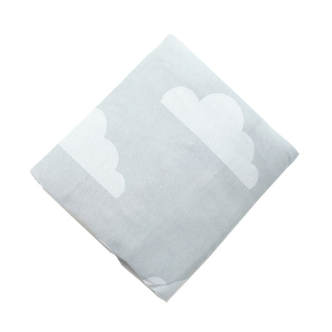 100% Cotton Fitted Sheet - Clouds