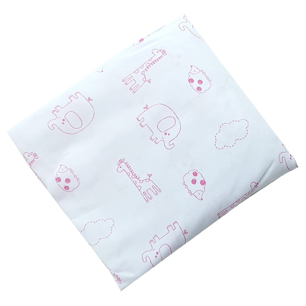100% Polyester Fitted Sheet - Fun in the Moon (P17)