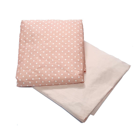 100% Cotton Fitted Sheet - Have a Nice Day (Pack of 2)