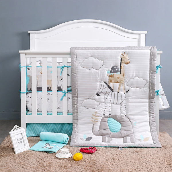 Baby Comforter - Animal Tower (N19)